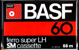 Compact Cassette: BASF  - Ferro Super LH 60