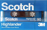 Compact Cassette: 3M Scotch - Highlander 90