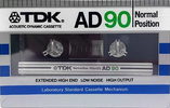 Compact Cassette: TDK  - AD 90