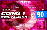 Compact Cassette: TDK  - CDing 1 90