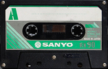 Compact Cassette:  Sanyo - RX 90