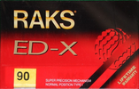 Compact Cassette: RAKS  - ED-X 90