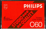 Compact Cassette: Philips  - Studio Quality 60