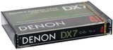 Compact Cassette Denon DX7 46 Type II Chrome 1978 Japan