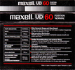 Compact Cassette: Maxell / Hitachi Maxell - UD 60