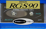 Compact Cassette: Nippon Columbia / Denon Denon - RG-S 90