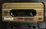 Compact Cassette: 3M Scotch - High Energy 90