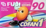 Compact Cassette Fuji CDFAN 90 "CDFAN1 90 A" Type I Normal 1998 Russia