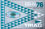 Compact Cassette: Taiyo Yuden Triad - CD-IV 76