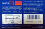 Compact Cassette: Nippon Columbia / Denon Denon - RD 60