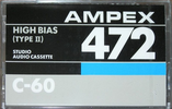 Compact Cassette:  Ampex - 472 60