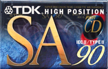 Compact Cassette: TDK  - SA 90