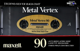 Compact Cassette: Maxell / Hitachi Maxell - Metal Vertex 90