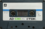 Compact Cassette: TDK  - AD 90