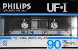 Compact Cassette: Philips  - UF-I 90