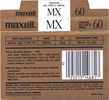 Compact Cassette: Maxell / Hitachi Maxell - MX 60