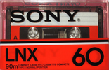 Compact Cassette: Sony  - LNX 60