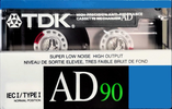 Compact Cassette: TDK  - AD 90