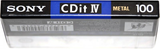 Compact Cassette: Sony  - CDit IV 100