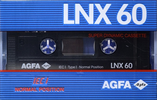 Compact Cassette: AGFA  - LNX 60