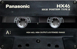 Compact Cassette: TDK Panasonic - HX 46