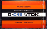 Compact Cassette: TDK  - D 45