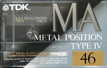 Compact Cassette: TDK  - MA 46