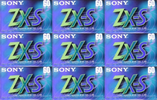 Compact Cassette: Sony  - ZX-S 60