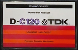 Compact Cassette: TDK  - D 120