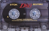 Compact Cassette: TDK  - D 60