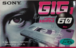 Compact Cassette: Sony  - GIG-1 60