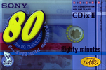 Compact Cassette: Sony  - CDix II 80