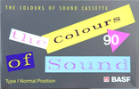 Compact Cassette: Swire Magnetics BASF - The Colours Of Sound 90