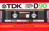 Compact Cassette: TDK  - D 90