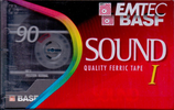 Compact Cassette: EMTEC BASF - Sound I 90