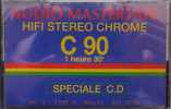 Compact Cassette: Unknown Audio Mastertape -  90