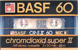 Compact Cassette: BASF  - Chromdioxid Super II 60