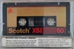 Compact Cassette Scotch XS I 60 Type I Normal 1982 Brazil