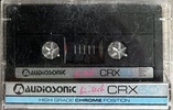 Compact Cassette: Unknown Audiosonic - CRX 60