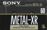 Compact Cassette: Sony  - Metal-XR 60