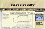 Compact Cassette: PDM Magnetics Marantz - MF1 90