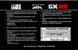 Compact Cassette: Sunkyong Magnetic Limited (SKM) SKC - GX 120