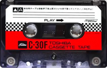 Compact Cassette:  Toshiba - F 30