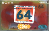 Compact Cassette: Sony  - CDix I 64