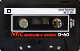 Compact Cassette: Nippon Columbia / Denon NEC -  60