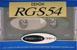 Compact Cassette Denon RG-S 54 Type I Normal 1991 Japan