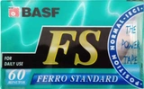 Compact Cassette BASF Ferro Standard 60 "FS" Type I Normal 1996 Brazil