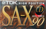 Compact Cassette: TDK  - SA-X 90