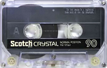 Compact Cassette: 3M Scotch - Crystal 90