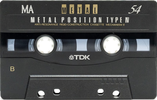 Compact Cassette: TDK  - MA 54